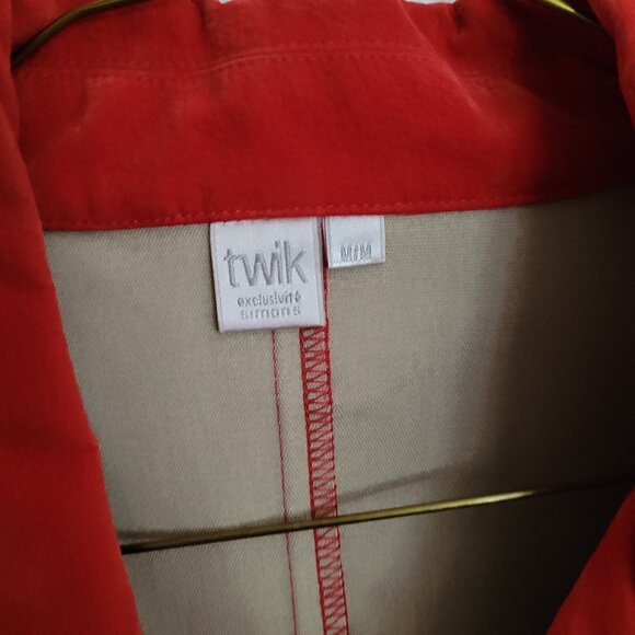 Matching Set! Red Suede Suit: Pants and Jacket - Picture 8 of 12